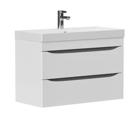 Тумба подвесная VOLNA Lake 80 tpLAKE80.2Y-01 2 ящика с раковиной Lake 80