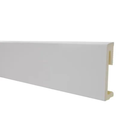 Плинтус напольный SALAG ALPHA 60 White 60х15х2200мм AP61M1
