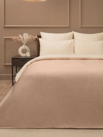 Плед Texrepublic 150х200см фланель однотонный розовый TF FNP PI4 045/1520 NC 95269 *1