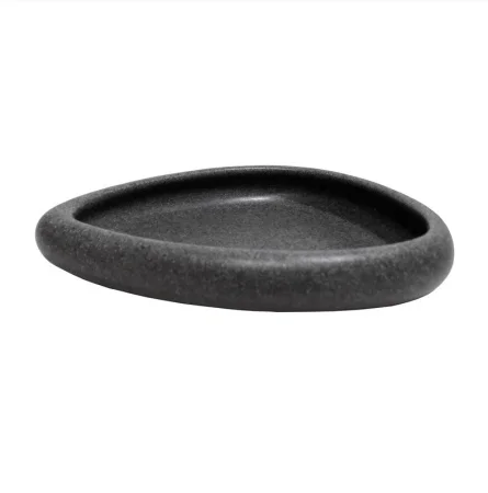 Мыльница Zenfort Черный камень 106164 полирезина