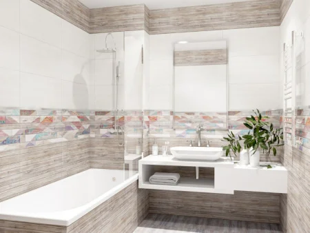 Плитка облицовочная Керамин Shabby Inti 315х630мм 1уп=1,59м2 1п=50,88м2 многоцветная