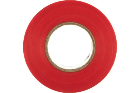 Изолента ПВХ 0,13мм*15мм*20м красная *1/80
