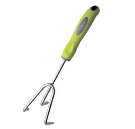 Рыхлитель 3-х зубый нерж. сталь с пластиковой ручкой OLOV Профи