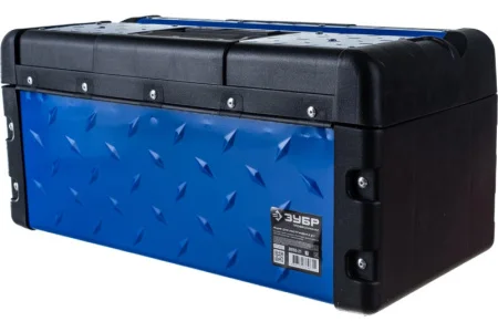 ЗУБР  СПЕЦ-21, 530 x 270 x 240 мм, (21"), Металлический ящик для инструментов, Профессионал (38155-2