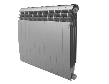 Радиатор BIMETAL Royal BiLiner 500/80 Silver Satin 10 секц.