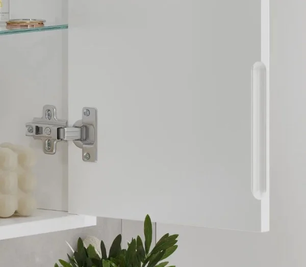 Зеркало-шкаф VOLNA Lake 80 zsLAKE80.R-01 Правый белый встроенная подсветка