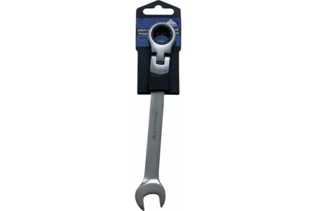 Ключ комбинированный трещоточный, шарнирный, матовый 10мм VertexTools 00017-10 *1/10