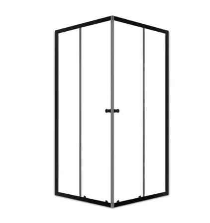 Ограждение душевое Cube 99 DS04Cb99L0Cl00.Gt-Black Domani-Spa