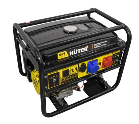 Генератор бензиновый Huter DY9500LX-3 PRO-электростартер (380В/220В) 64/1/77 *1