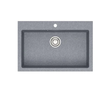 Мойка иск. камень темно-серая матовая 755x505x200мм 39/Q8 (Agata)