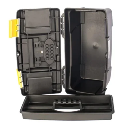 Ящик для инструмента пластиковый 320х175х160мм 12" подвижный лоток Fit 65571