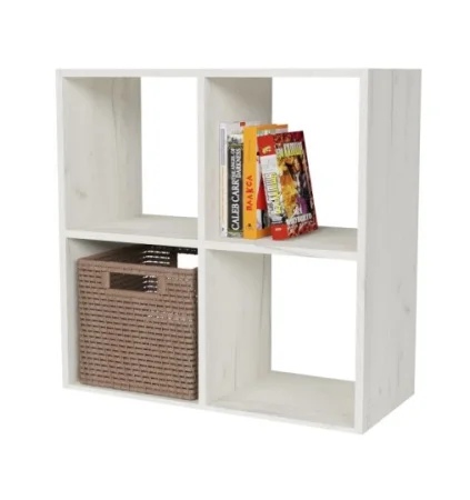 Стеллаж Герда 4 секции 696х700х294мм Дуб грей