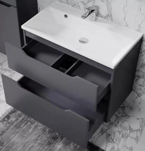 Тумба подвесная Wector 70 Wct.01.70/P/A/MD антрацит