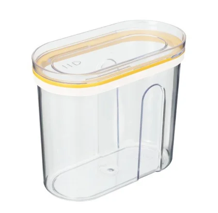 Банка для сыпучих продуктов 0,75л крышка-слайдер 435253306 Бытпласт ТД