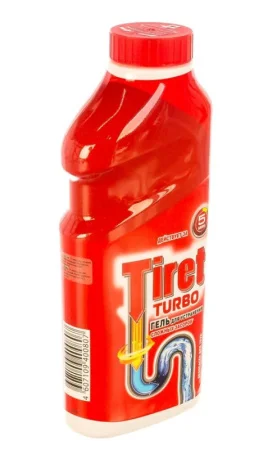 Средство для чистки труб Tirеt TURBO 500мл 8147369 *1/12