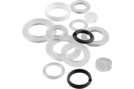 Набор прокладок для смесителя Сантехник №2   силикон (10) MasterProf ИС.130256