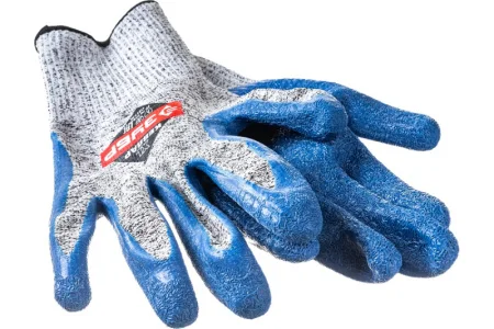 Перчатки XL для защиты от порезов с рельефным латексным покрытием Зубр 11277-XL *1