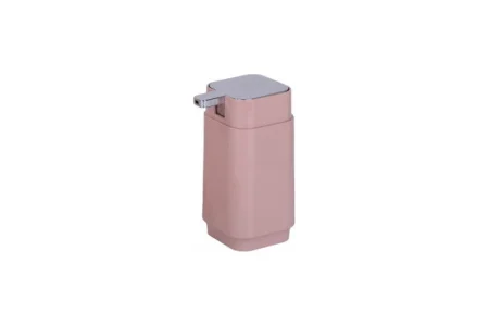 Дозатор д/жидкого мыла "Квадро" пластик пудровый PS0221CA-LD (Аквалиния) *1