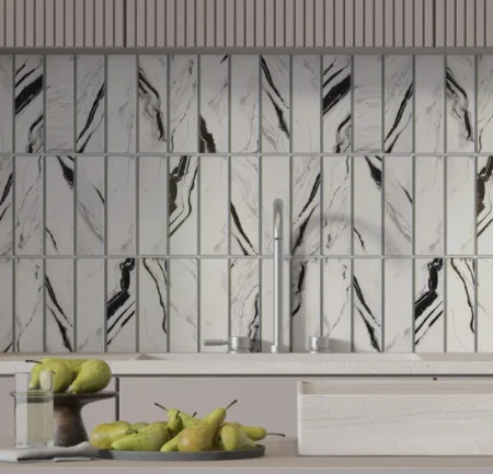 Панель ПВХ мозайка на клеевой основе Плитка Нова 480х480х0,3