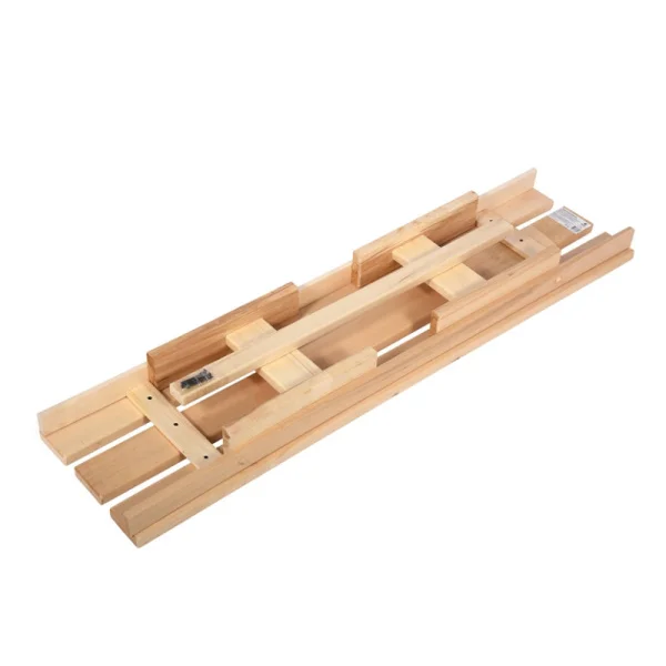 Лавочка разборная липа 130х33х43см Банные штучки 03701