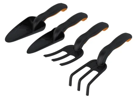 Набор садового инструмента пласт «Агроном Премиум» №1 (Совок широкий, совок узкий, рыхлитель, вилка) Д5843 *1