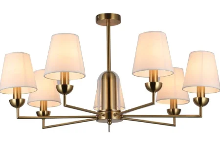 Люстра с хрусталем G11106/7BRS WT классическая (Gerhort) *1