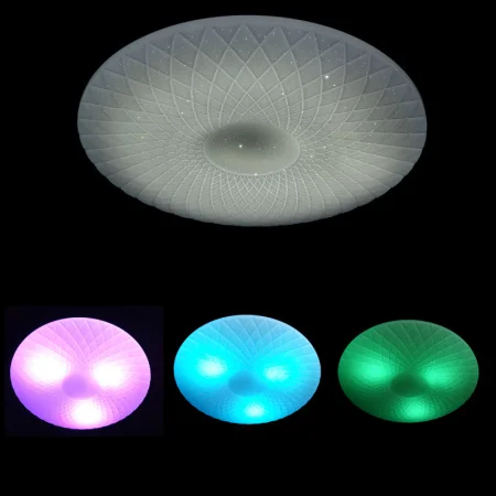 Светодиодный светильник 45437.45.90.77RGB 90Вт 220В IP20 Ø500мм 8910Lm с пультом д/у