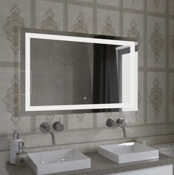 Зеркало с подсветкой Континент Rimini ЗЛП141 1200x800мм сенсор