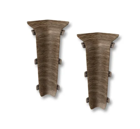 Угол внутренний 293 Орех темный 80мм Лексида