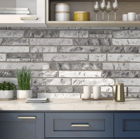 Панель ПВХ Stella Сланец серый 980х492х0,3мм