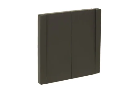 Выключатель 2-кл СП "Forte&Plano" 10А FP305 сер. IEK FP-V20-0-10-1-K03