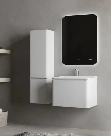 Тумба подвесная Welto 60 Wel.01.60/P/W/RL белая