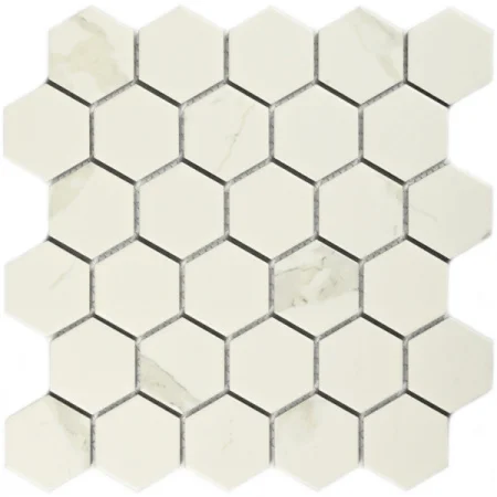 Мозаика керамогранитная Carrara comb 279х268мм 1шт Bonaparte