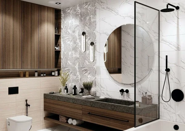 Плитка облицовочная Global Tile Anima 10100001333 600х250х9мм 1уп=1,2м2 (8шт) белый