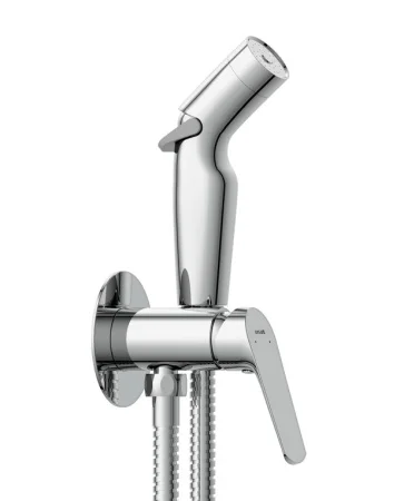 Смеситель с гигиеническим душем однорычажный встраиваемый Cersanit Flavis 64104