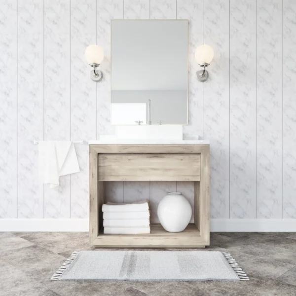 Панель ПВХ Stella Premium Slim Венеция Стоун Добор 652/1 2600х250х5