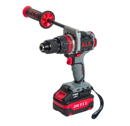 Дрель ударная аккум. P.I.T. PSB20H-13C/1 X-DRIVER 321568 20В, 110Нм, 1x4Ач, ЗУ, кейс