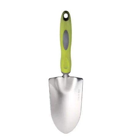 Совок Посадочный нерж. сталь с пластиковой ручкой OLOV Профи Д7385 *1