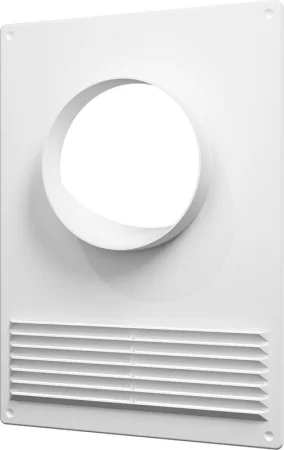 Площадка торцевая с решеткой d120мм 180х250мм 120ПТПР Era