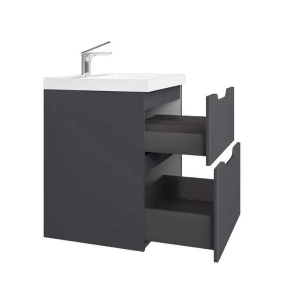 Тумба подвесная Wector 60 Wct.01.60/P/A/MD антрацит