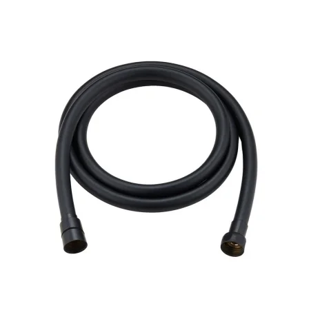 Шланг для душа, черный матовый, ПВХ, 1,6 м, Essential, Milardo, 180P16BM19