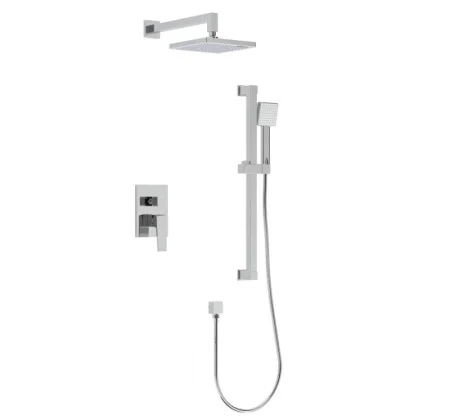 Душевой набор без излива с верх. тропическим душем 1 реж. и руч. душем 1 реж. Rush Thira TR3635-41
