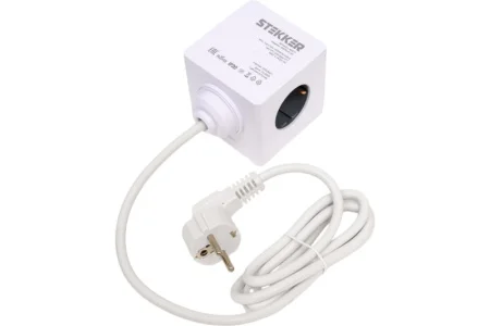 Удлинитель 3х1,5м c/з 3x1мм2 Comfort белый HM10-41-01 Stekker *1