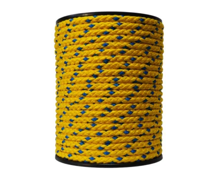 Канат полипропиленовый плетёный 18 мм 8 пр. с сердечником (100м) Р/н 3000 кг