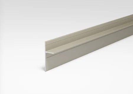 Плинтус алюминиевый теневой Плт 55.2500.042л анод шампань
