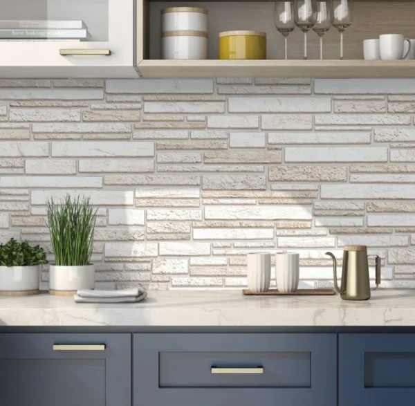 Панель ПВХ Stella Пластушка белая 980х489х0,3мм