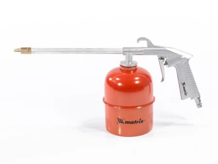 Пистолет пневматический Matrix моечный с нижним бачком рапид Euro 57340 *1/10