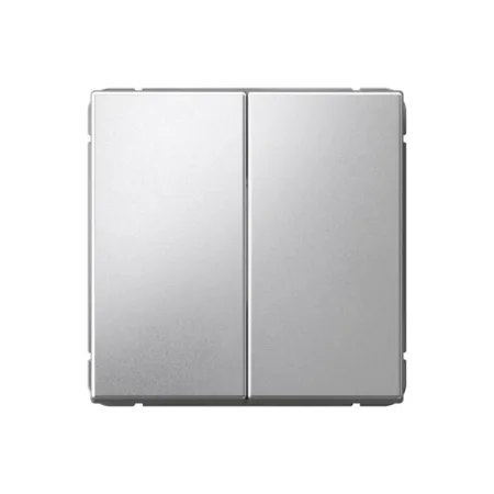 Выключатель 2-кл СП "Artgallery" сх.5, 10АХ, механизм, алюминий GAL000351 (Systeme Electric) *1