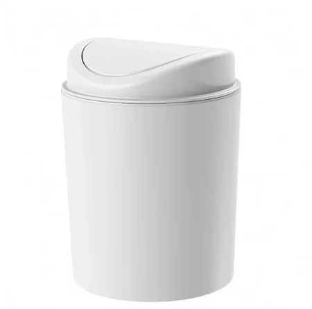 Контейнер для мусора 1л 115х115х153мм белый Бытпласт 433282716