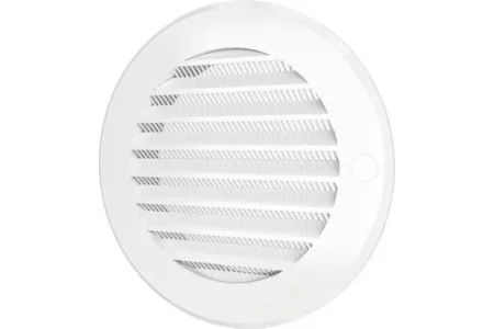 Решетка вентиляционная круглая D145мм с фланцем 10РКФ (Era)